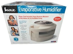Kaz 3400 Evaporative Humidifier 2.0 Gallon Vintage TESTED w/Box MADE IN USA
