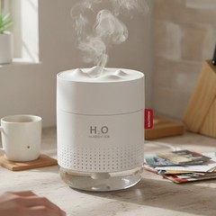 Quiet 500ml Mini Humidifier – USB-Powered Cool Mist for Offices & Baby Rooms