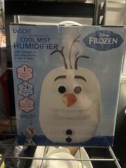 Disney Frozen Olaf Ultrasonic Cool Mist Humidifier Anti Microbial Protection