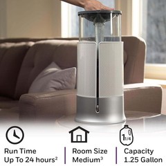 Honeywell HUL430W Designer Series Cool Mist Humidifier, White