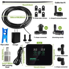 REPTILE FOGGER Automatic Mister for Terrarium Humidifiers MYGIIKAKA