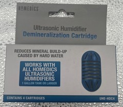 HOMEDICS TOTAL COMFORT DEMINERALIZATION CARTRIDGE 4 PACK ULTRASONIC HUMIDIFIER