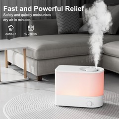 MEGAWISE 6L Ultrasonic Humidifier Cool Mist