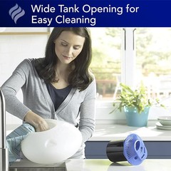 Vicks Warm Steam Vaporizer & Humidifier 1.5 Gallon Tank for Small and Medium Roo