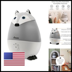 Crane Ultrasonic Cool Mist Animal Humidifier Kids’ Bedroom & Nursery