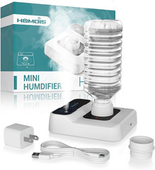 Travel Humidifier, Portable Small Humidifier for Plants, Bedroom, Office, Hotel