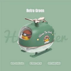 Cute Cartoon Helicopter Aroma Air Humidifier USB Electric Essential Oil Diffuser