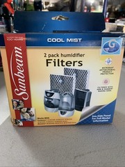 Sunbeam SW2002D Humidifier Filters G 2 Pack Cool Mist SCM Series