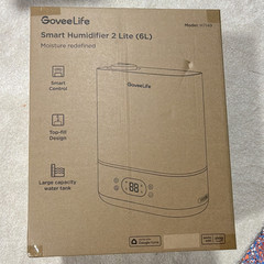 GoveeLife Smart Humidifier 2 Lite 6L Top-Fill Smart Wi-Fi Alexa/Google H7149