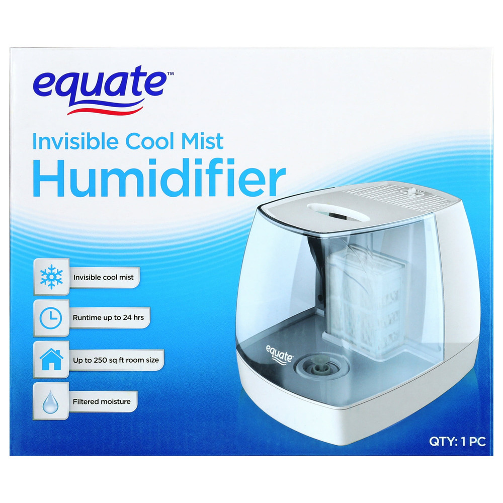 Equate 1 Gallon Evaporative Humidifier for 250 Sq Ft with Cool Mist