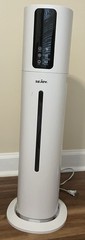 SEJOY Tower Ultrasonic Humidifier White Black UV Timer Sleep Plastic Matte