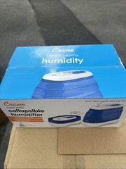 Crane Collapsible Cool Mist Humidifier Portable for Bedroom and Office 1 Gallon