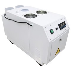 Ultrasonic Industrial Humidifier Cooler Sprayer w/Wheels Mist Outlet 4.33” 110V