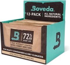 2 Way Humidity Control Packs For Wood Humidifier Boxes 12 Pack Moisture Absorber