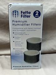 Fette Humidifier Filter Compatible with Holmes HWF62 Filter A 2 Pack NIB New