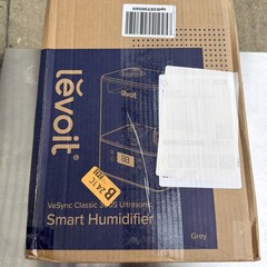 LEVOIT VeSync Classic 300S Ultrasonic 6L Smart Humidifier – Gray – OPEN BOX