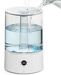 Humidificador Ultrasónico 4L Silencioso con Control Inteligente y Luz LED