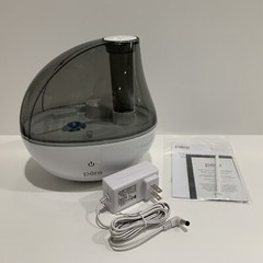 Pure Enrichment Mistaire Silver Cool Mist Humidifier Auto Shut-Off, Night Light