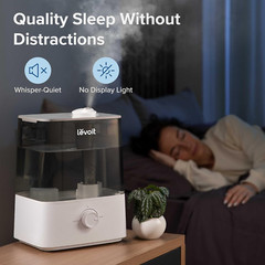 Classic300 Ultrasonic Top Fill Humidifier, Extra Large 6L Tank Last 60-Hour – Su