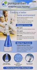 Ultrasonic Cool Mist Humidifier, 10 Hrs. Run Time, 210 Sq. Ft. Coverage, Smal…