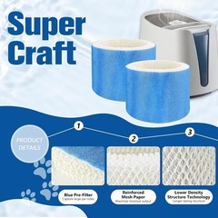 Humidifier Filters Replacement for Honeywell Humidifier HAC-504, HAC-504AW | …