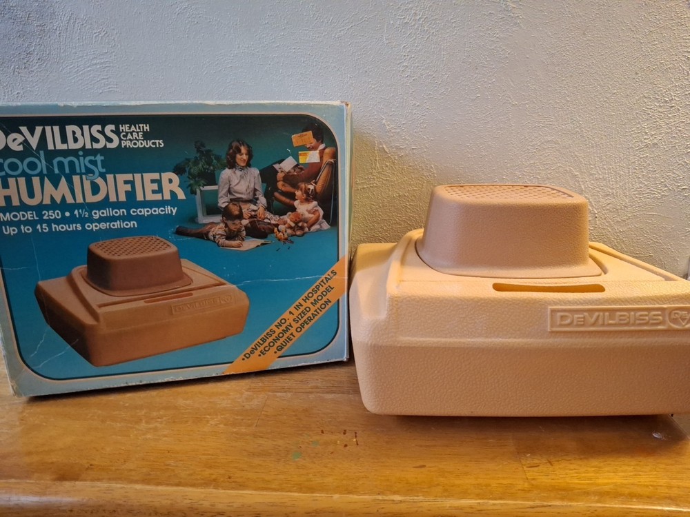 Vintage Devilbiss Cool Mist Humidifier Vaporizer Model 250 Tested Works