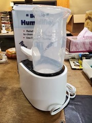 Swish-Swash HM-2003 Advanced Ultrasonic Cool Mist Bottle Humidifier, New in Box