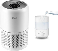 Air Purifier and Humidifier Combo for Home, Bedroom & Nursery Comfort