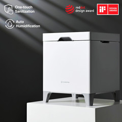Carepod Cube X50V Cool/Warm Mist Humidifier 4.2L Top Fill 700 sq ft Timer