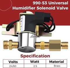 Humidifier Solenoid Valve 24V For GeneralAire 1042 1137 1040L