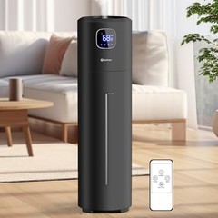 Humidifier 9L Ultrasonic Cool Mist Quiet Tower 350ML/H Top Fill Remote Control