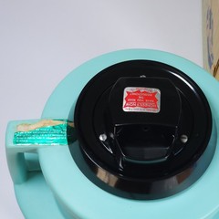 Vintage 1960s Devilbiss Model 140 Vaporizer Imperial Turquoise Blue Humidifier