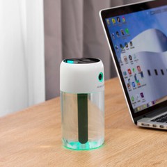 Mini Q10 Humidifier Car Home LED Air Ultrasonic USB 7 Colors Cup Air Purifier