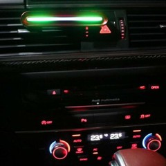 LED Car AirFreshener Atmosphere Perfume Fragrance Diffuser Car AccessoriesTIKTOK