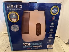 HoMedics Total Comfort Ultrasonic Humidifier 2.0 Gal Kills 99.99% Bacteria