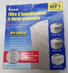 Kaz WF1 Extended Life Humidifier Filter Fits 3000 3300 3400 Models New