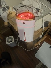 Compact Household Humidifier 1L Portable USB Cool Mist Quiet Air Purifier