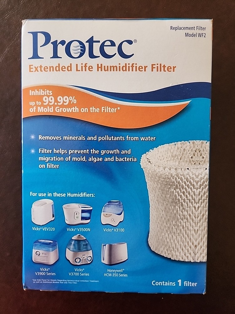 ProTec WF2 Humidifier Filter White, Vicks, Honeywell & More NEW IN BOX