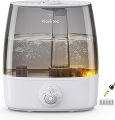 6.5L Stay Clean Tank Humidifier for Large Room, Low Maintenance, Top Fill Design