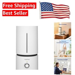 1.7L Cool Mist Ultrasonic Humidifier – Quiet, Auto Shut-Off, Ideal for Bedrooms