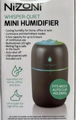 New Portable USB LED Mini Car HUMIDIFIER 9.5oz Aroma OIL DIFFUSER Mist Purifier