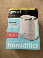 Geniani Huron Ultrasonic Cool Mist Humidifier 4L 1.05 Gal New Sealed