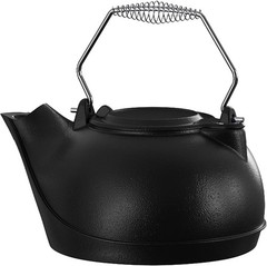 Whistling 1.8L Cast Iron Humidifying Kettle with Cool Touch Chrome Handle