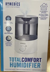 HOMEDICS – Total Comfort Humidifier 3.2L – Cool Mist Ultrasonic – NEW