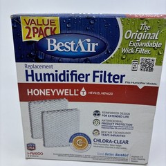 BestAir Wick Filter Replacement HW600 For Honeywell HEV615/HEV620 Humidifier USA