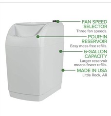 Air-Care 836000HB 6 gal 2300 sq. ft Evaporative Humidifier – White