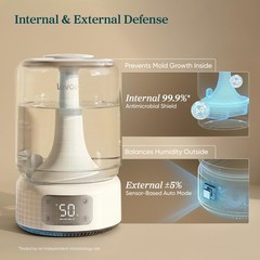 Humidifiers for Bedroom Large Room Home 6.2L Dishwasher Safe Cool Mist