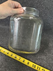 Hankscraft 202-B Steam Vaporizer Square Glass Jar 6” X 8” FOR PARTS