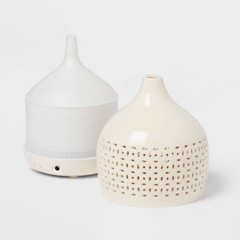 White Ceramic Cutout 300ml Large Diffuser – Threshold