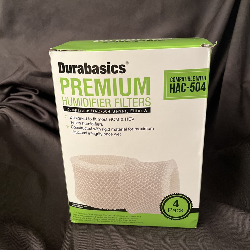 3-Pack Durabasics Premium Humidifier Filters (Fits Honeywell Filter A / HAC-504)